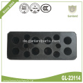 Schwarzer fester Gummi -Blockpuffer 195*80*80